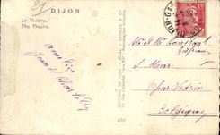 Dijon - das Theater - CPA