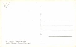 Dijon - das Rathaus - CPA