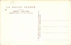 Dijon - Wasserturm und Platz Darcy - Yvon - CPA