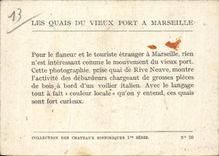 Marseilles - On the Quays of the Old ports -