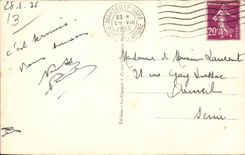 Marseilles - Entrance of the Old Port and the Transporter bridge - CPA