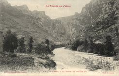 L'Aude a la Sortie de Pierre Lys - CPA 