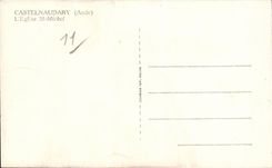 Castelnaudary - the Church St Michel - CPA