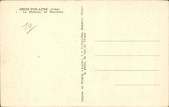 Arcis on Paddle - the Castle of Napoleon - CPA