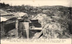 The City with Wood - Ruins of the Village - Ruins of the Great War - a Corner of the wood of the Hillocks - CPA