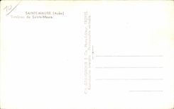 Sainte Maure - Tomb of Sainte Maure - CPA