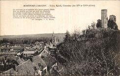 Montfort - Amaury - Tours - Kirche - Kirchhof - CPA