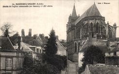 Montfort - Amaury - Apse der Comandee Kirche - CPA