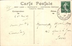 Laffitte houses - Avenues of the Castle Nice shot - CPA