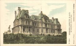 Laffitte houses - the Castle - CPA