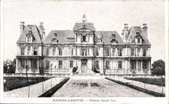 Laffitte houses - Castle - CPA