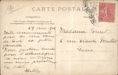 Vesinay - Talma Bridge in the Park - CPA