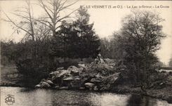 Vesinet - the Lower Lake - Cave CPA