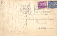 Vesinet - National Asylum - the Frontage - CPA