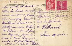 Mantes La Jolie - Panorama on the Seine - CPA