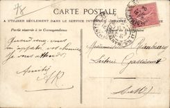 Mantes - Panoramic View taken Cathedral - CPA