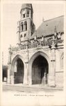 Poissy - Gate of the Notre Dame Church - CPA