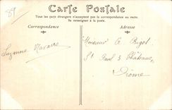 Auxerre - die Kirche Saint Germain - CPA