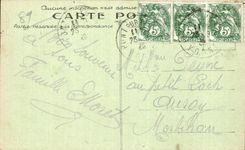 Sens - the Northern Point of the Island and the Mountain Saint Martin - CPA