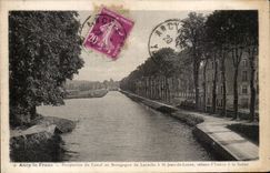 Ancy le Franc - Perspective du Canal - CPA 