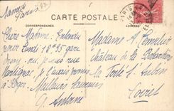 Limoges - the Castle of Montbrun - CPA