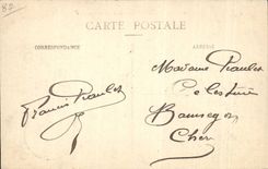 Limoges - Panoramic View towards the Cathedral - CPA