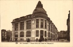 Limoges - New Post office building and Telegraphs - CPA