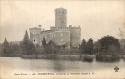 Dournazac - the Castle of Montbrun - CPA