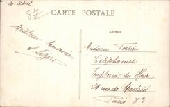 Saint Junien - a corner of Glane CPA