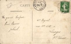 Phantasie - Kind - Rest - die kleine Limousine - CPA