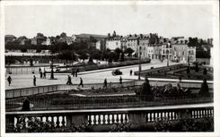 Limoges - the Garden of the Field of July - Seen from of the Station - CPA