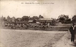 Croix de Vie - a Corner of the Beach - CPA
