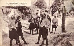 CPA Sande von olonne an der richtigen Stelle fur Quadrate (Folklorekostum)