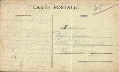 CPA Wind upright Folklore Costume