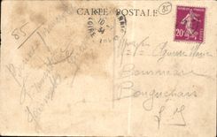 CPA Fromentine country cottages at the edge of the beach