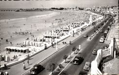 CPSM Sande olonne der Gesamtabbildung der Strand Volleyballkugel Volley Kugel