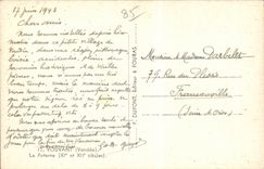 CPA Vouvant the postern