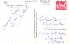 CPA Croix de Vie Sion on the Ocean the European cornice