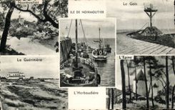 CPA Noirmoutier Gueriniere Herbaudiere the spine the Merry ones