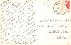 CPA Noirmoutier Gueriniere Herbaudiere der Dorn die frohlichen