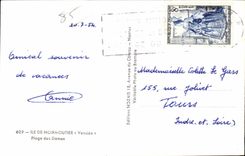 CPSM Noirmoutier Strand der Damen