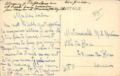 CPA Sablaise Folklore Costume Caps