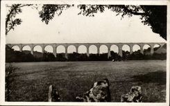 CPA Pensionnat St Gabriel St Laurent on Separates Viaduct of Barbin
