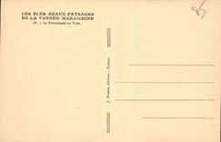 CPA das Vendee maraichine der Weg aus Skiff heraus