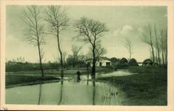 CPA die Vendee maraichine Landschaft des Sumpfes