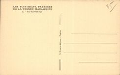 CPA der Vendee Maraichine Abend des Fruhlinges