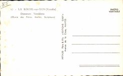 CPSM the Rock on Yon Danseurs Vendean Works of the Martel brothers