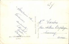 CPA Sables d'Olonne der Hafen