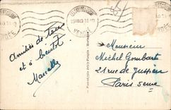 CPA Sande von olonne der kleine Pier der Kanal den der Aufsatz von Arundel thatch