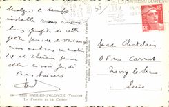 CPSM Sande von olonne der Swimmingpool und das Kasino